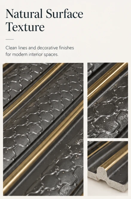 Textured Modern PS Wall Panel factory